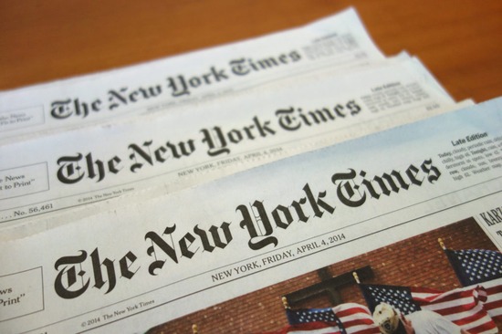 Có thể bạn chưa biết về tờ báo New York Times Mỹ